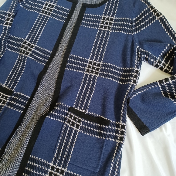 Elle "Coatigan" Long Sweater - Picture 2 of 5